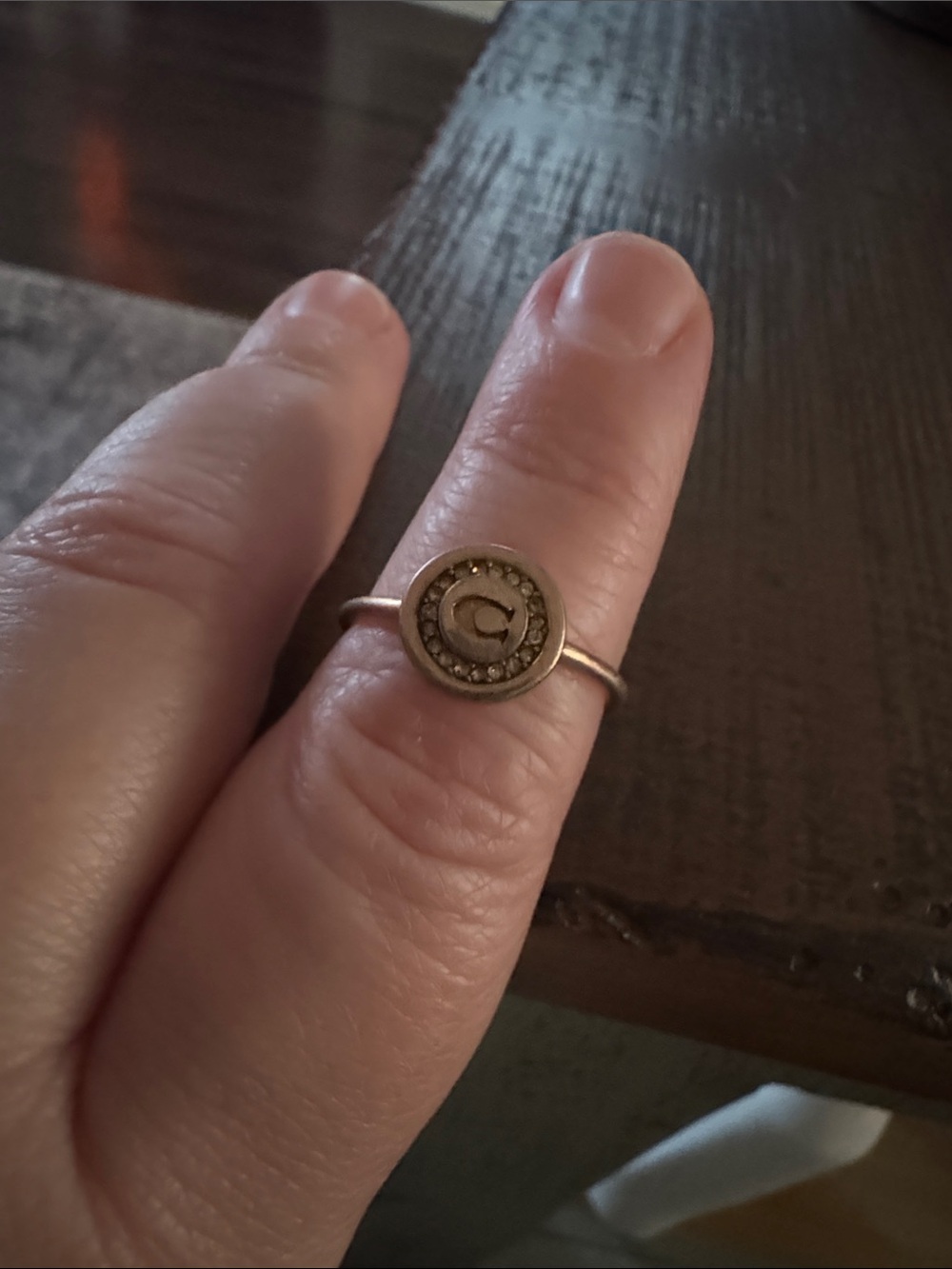 Coach ring
